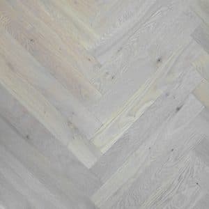 Drevená viacvrstvová celoplošne lepená podlaha Esco stromček Soft Tone - Prírodná biela