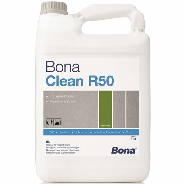 Bona Clean R50 5L- čistič na elastické podlahové krytiny, PVC, LVT