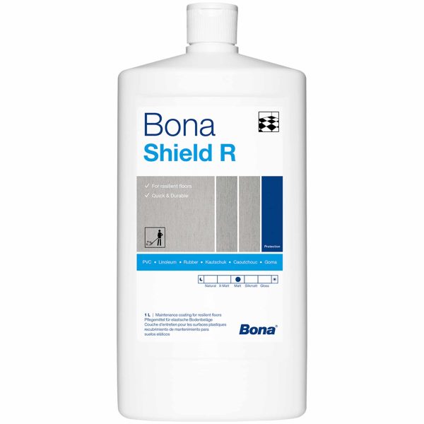 Bona Shield R mat 1L - polyuretánová údržbová politúra pre všetky elastické podlahy