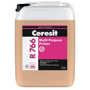 Ceresit R766 (5kg) - univerzálna disperzná penetrácia na nasiakavé aj nenasiakavé podklady