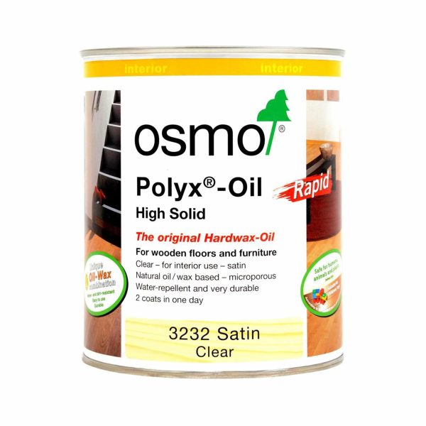 Tvrdý voskový olej Osmo 3232 (0,75L) - bezfarebný, polomatný