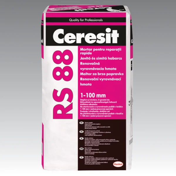 Ceresit RS88 - rýchloschnúca opravná malta